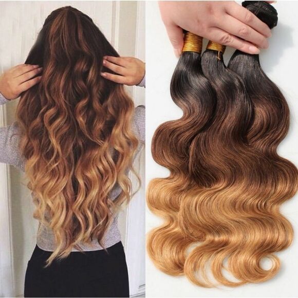 5 Mix  bundles Vila body wave   100% Human Hair extensions - Picture 2 of 13